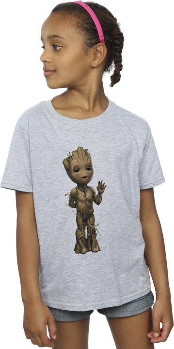 Produktbild I Am Groot Wave Pose TShirt Mädchen (140, 146)
