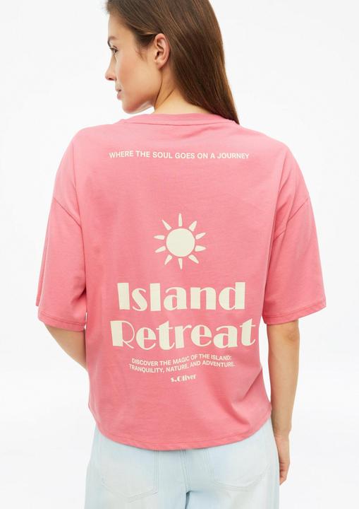 Produktbild s.Oliver Oversized Baumwoll-T-Shirt mit Print (38)