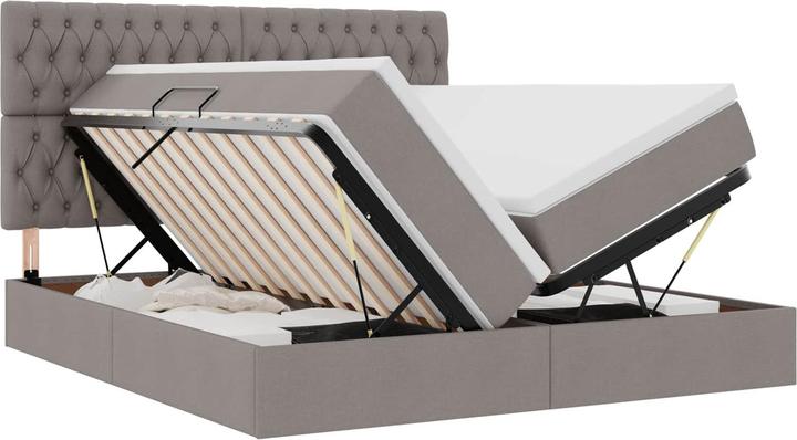 Produktbild vidaXL Bettmatratze mit Stauraum (Schaumstoffkern, 200 x 200 cm)