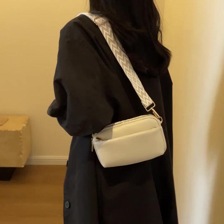 Immagine prodotto Only-Bags.Store Mini cross-body bag, borsa quadrata con ampia tracolla, alla moda