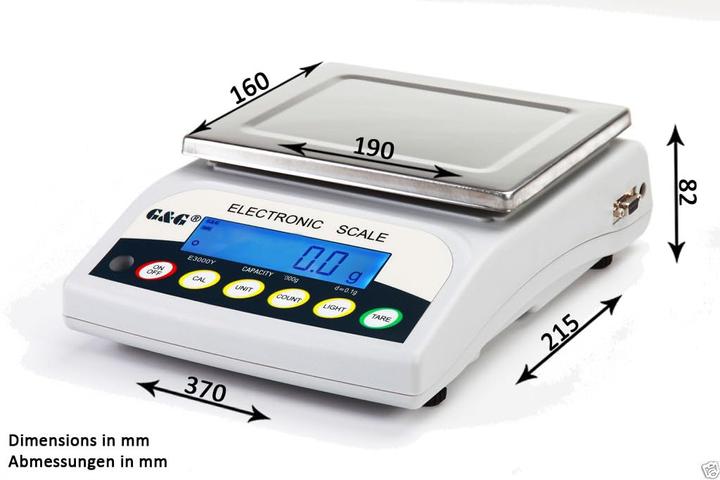 Image du produit G&G Präzisionswaage E6000Y-1