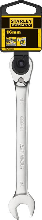 Actual product image Stanley Ratchet ring spanner (16 mm)