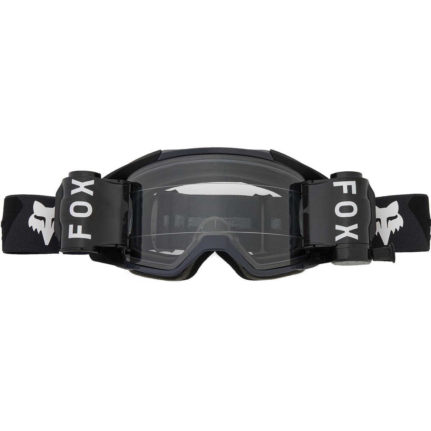 Fox, Unisex, Occhiali sportivi, Occhiali 24 Vue Roll Off Blk Os (Nero), Nero