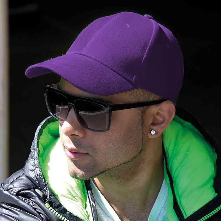 Actual product image Regatta Unisex Core Memphis 6 Panel Baseball Cap