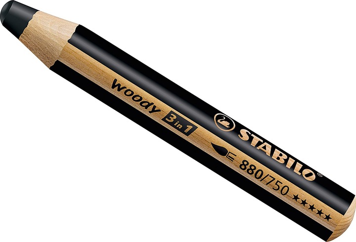 Actual product image STABILO Woody (Black, 1 x)