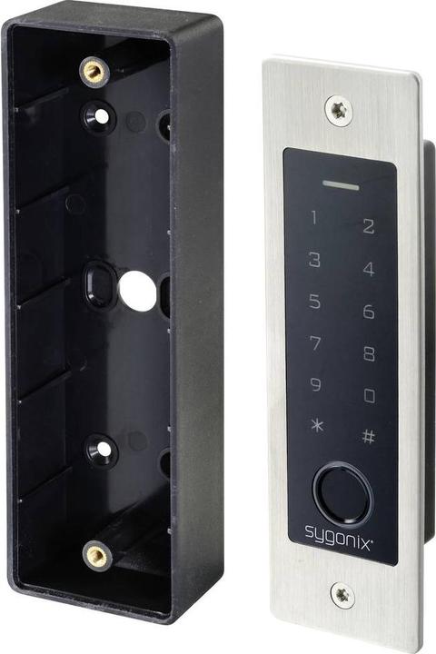 Produktbild Sygonix SY-5231014 Fingerprint/RFID Zugangssystem Unterputz 12 V/DC, 18 V/DC IP (Fingerabdruck, Schlüsselkarte)