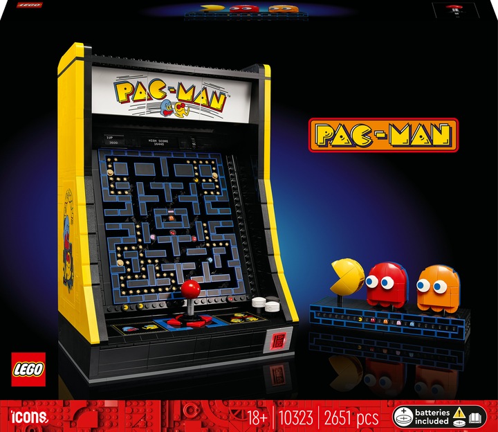Actual product image LEGO PAC-MAN Arcade 10323 (10323, LEGO Icons, LEGO Rare Sets)