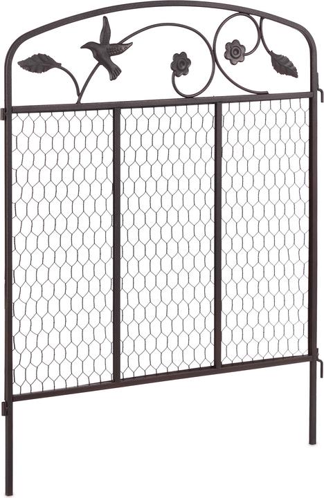 Actual product image Relaxdays Decorative garden fencing (186 cm)