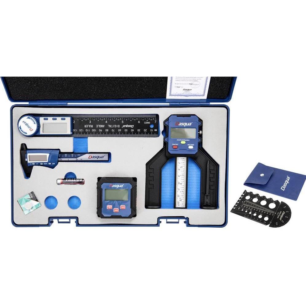 Dasqua, Comparatore + micrometro, 8300-0095+ 8511-0060 Messwerkzeug-Set