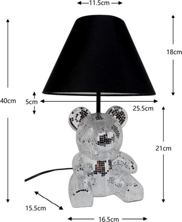 Image du produit Kare Design Lampe de table Bear Disco 40cm (E27)