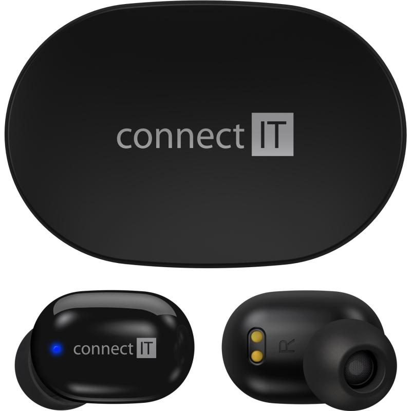 Thumbnail - Connect IT CEP-7100-BK (9 h, Kabellos), Kopfhörer, Schwarz