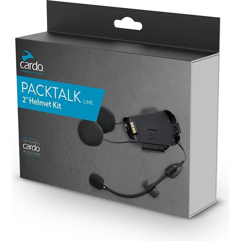 Cardo, Motorradfunk, Packtalk & Smartpack Helm Kit (1er Set)