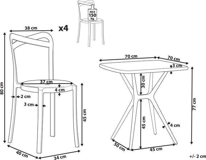 Produktbild Beliani Sersale/Camogli