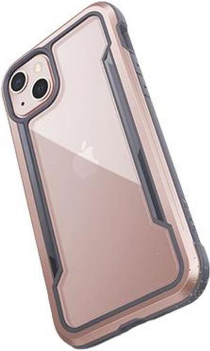 Actual product image Raptic iPhone 13 – Defense Shield Pro Case mit rosafarbenem Rahmen (Apple iPhone 13)