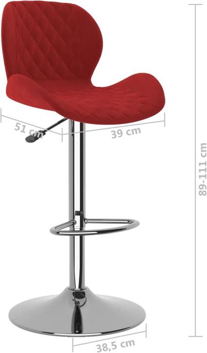 Produktbild vidaXL Barhocker