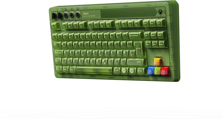 Produktbild 8bitdo Mechanical Keyboard Xbox Ed ISO (QWERTZ) (DE, Kabelgebunden, Kabellos)