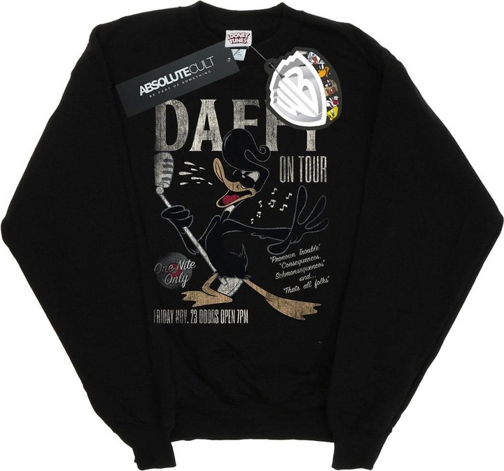 Produktbild Looney Tunes Daffy Duck Concert Sweatshirt (L)
