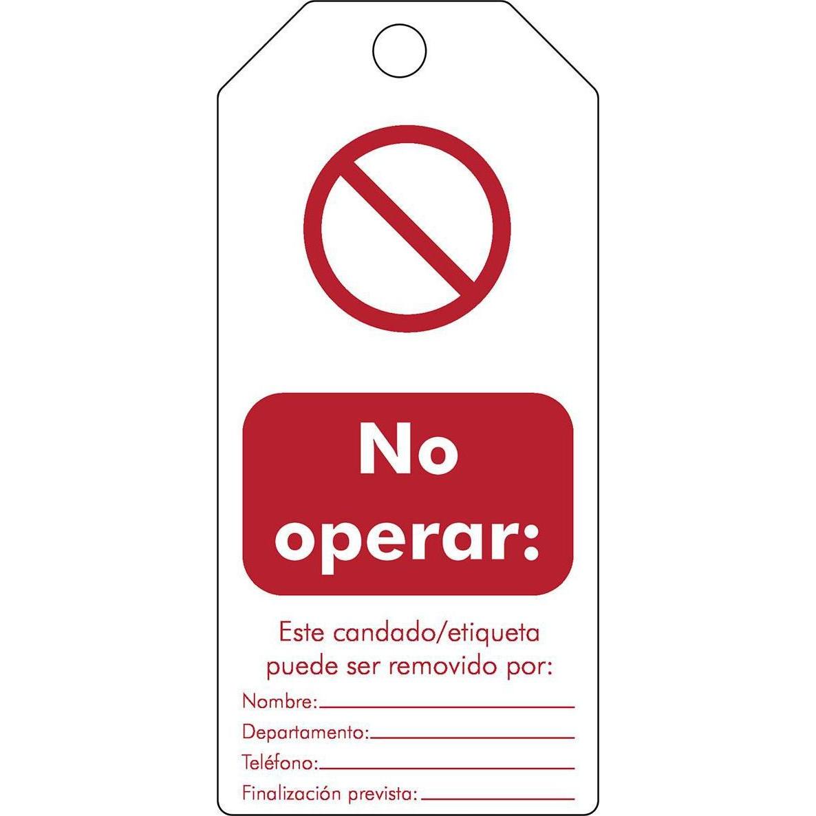 Brady, Etiketten, Tagout: Rewritable Warning