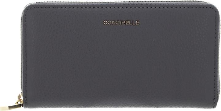 Actual product image Coccinelle Metallic Soft Wallet Grained Leather