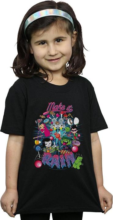 Produktbild Teen Titans Go Make It Rain TShirt Mädchen (140, 146)