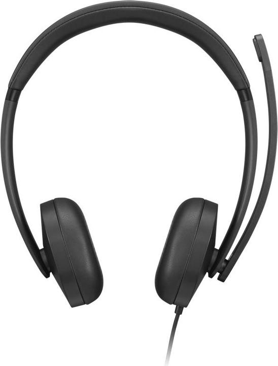 Lenovo VoIP Headset 5000, Kabelgebunden, Büro/Callcenter, 20 - 20000 Hz, 144 g, Kopfhörer, Schwarz (Kabelgebunden, USB-C)