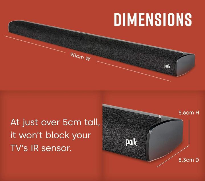 Actual product image Polk Signas3 (160 W, 2.1 Channel)
