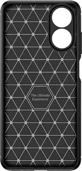 Actual product image Just in Case Rugged TPU Back Cover Black OPPO A17 (Oppo A17k)