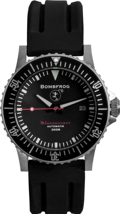 Bombfrog Minesweeper Edelstahl Neopren-Armband (Orologio sub)