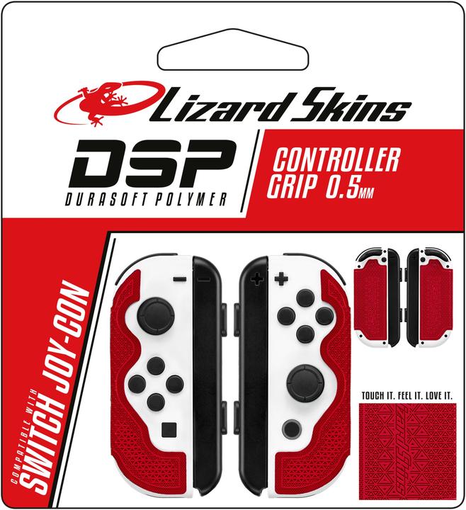 Produktbild Lizard Skins Switch Joy-Con - Crimson Red (zugeschnitten, 0,5mm) (Switch)