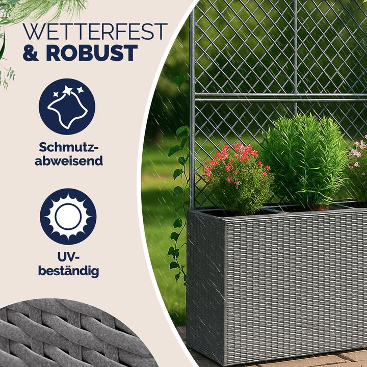 Actual product image Casaria Flower box (83 x 30.50 x 60 cm)