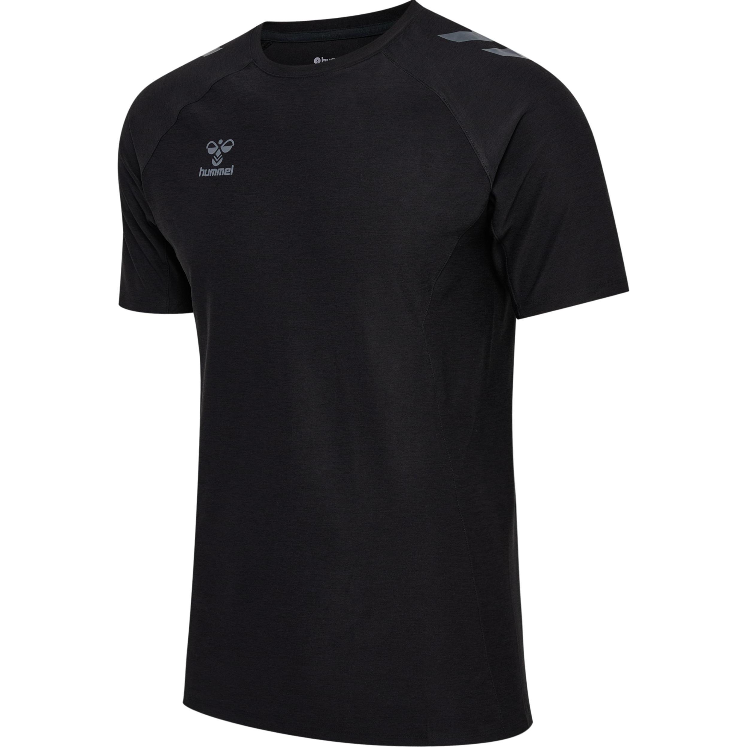 hummel, Herren, Sportshirt, hmlCIMA 2.0 JERSEY S/S (XXL), Schwarz, XXL