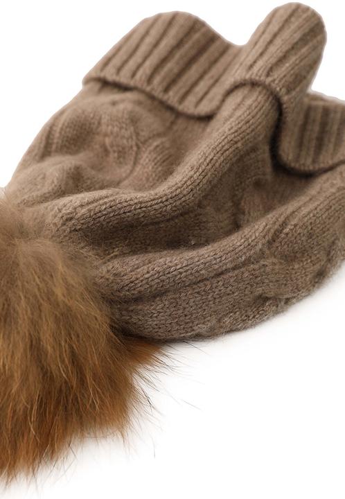 Produktbild Bellemere Beanie Soft Cable Knit Cashmere (One Size)