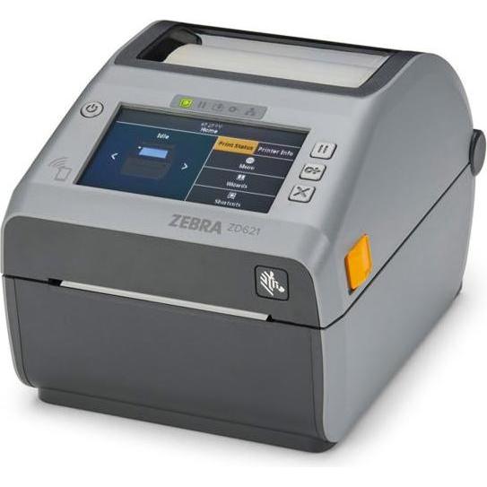 Zebra ZD621d, 8 Punkte/mm (203dpi), Disp., RTC, USB, USB-Host, RS232, BT (BLE), Ethernet, grau (203 dpi), Etikettendruck...
