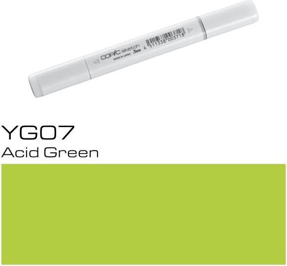 Image du produit Copic Sketch type YG - 07 (YG07 - Vert acide, 1 x)