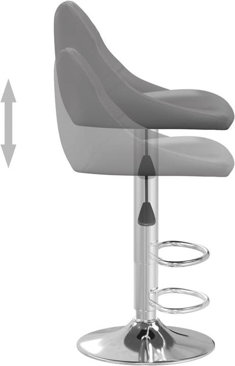 Actual product image vidaXL Barhocker