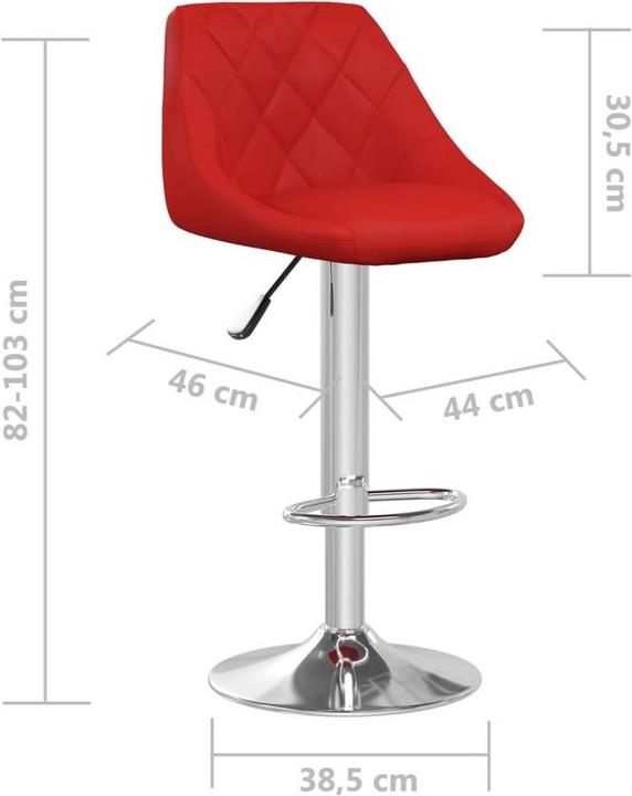 Produktbild vidaXL Barhocker