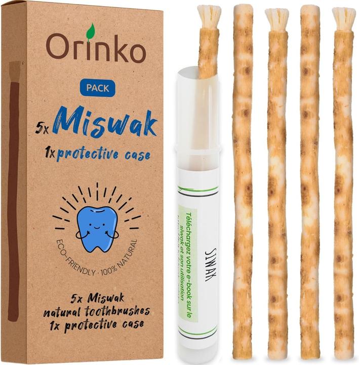 Produktbild Orinko Natürliche Zahnbürste (5 x)