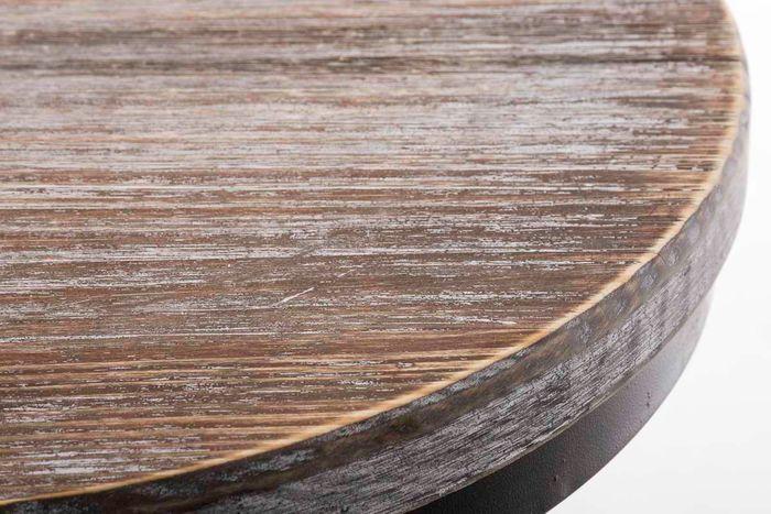 Produktbild Swisshandel24 Hocker Raja, Holz, bronze