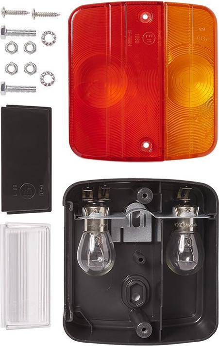 Actual product image ProPlus Tail light 4 functions 98x104mm incl. bulb in blister pack