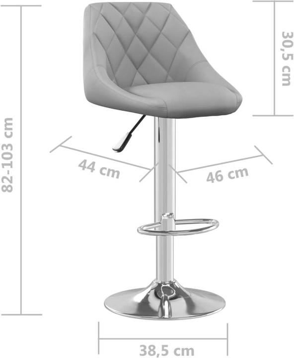 Actual product image VidaXL Bar stool