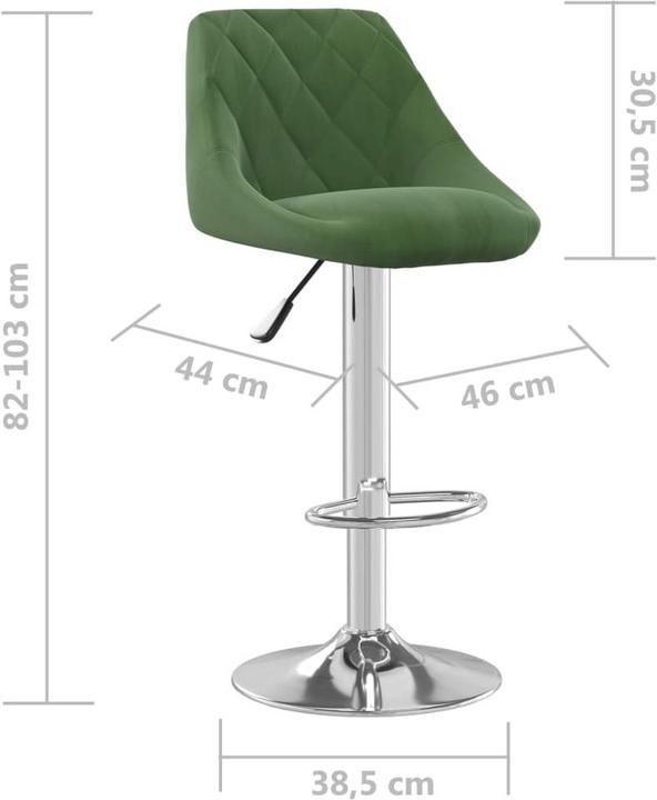 Produktbild vidaXL Barhocker