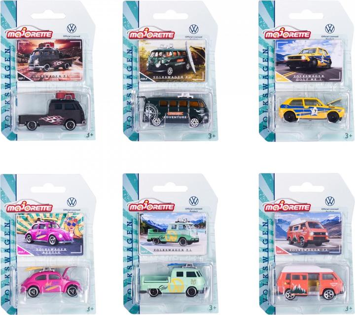 Produktbild Majorette VW The Originals Premium Cars, 6-sort.