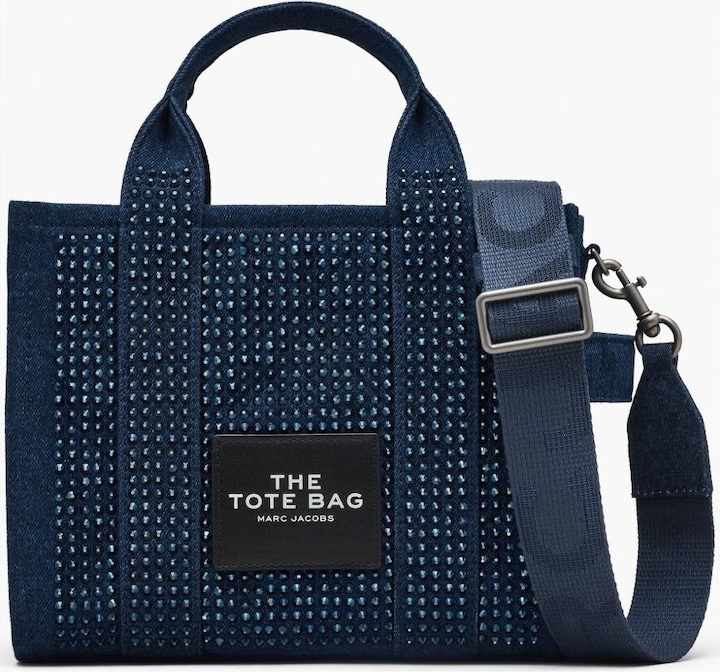 Marc Jacobs borsa the small tote in denim with critical application
