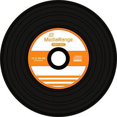 Produktbild MediaRange Vinyl-Look CD-R, 50er-Spindel (50x)