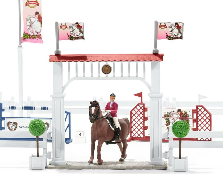 Schleich Grosses Reitturnier mit Reiterinnen