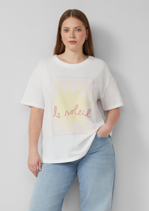 Produktbild s.Oliver Baumwollshirt mit Frontprint (46)