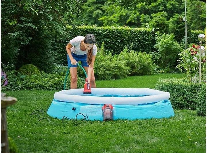 Immagine prodotto Einhell Batteria chiara pompa dell'acqua GE-SP 18 LL Li (1x4.0Ah) (Pompa da giardino)