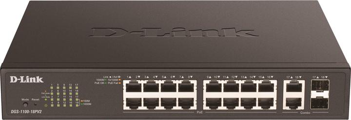 D-Link D-LINK 18-Port PoE+ Gigabit Smart Managed Switch (18 ports)