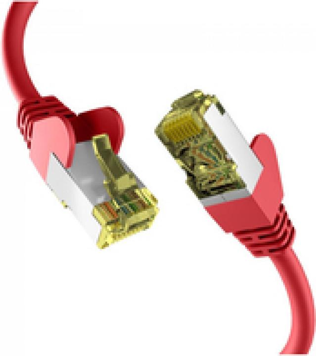 Produktbild EFB Elektronik CAT6A RED 25M PATCH CORD (S/FTP, CAT6a, 25 m)