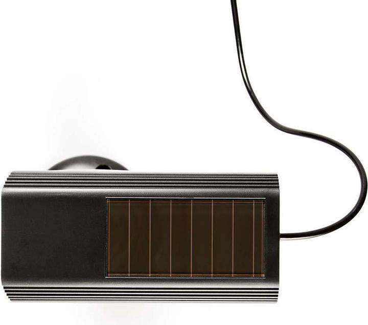 Image du produit Nedis Caméra de surveillance factice | Sphère | IP44 | Alimentation par batterie / alimentation solaire |